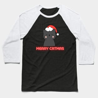 Merry Catmas Baseball T-Shirt